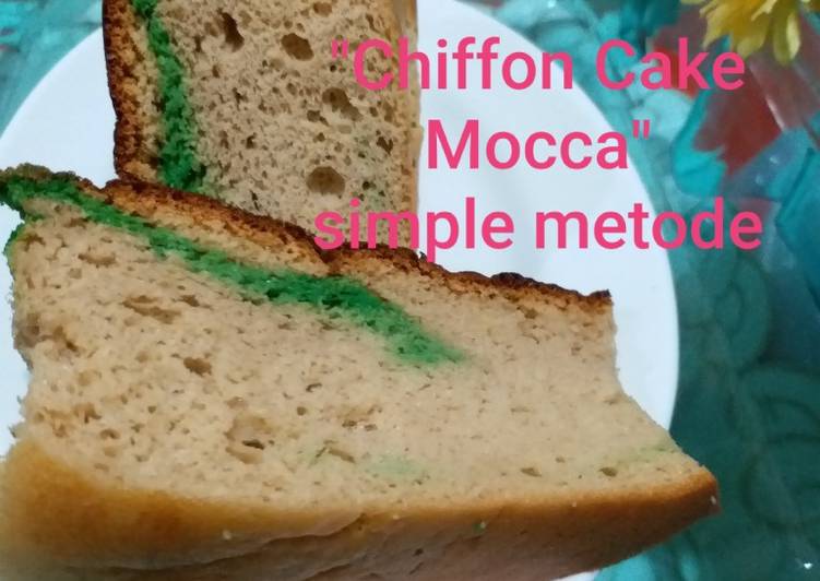 Resep &#34;Chiffon Cake Mocca&#34; Metode simple yang Sempurna