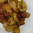 Bakso tumis pedas