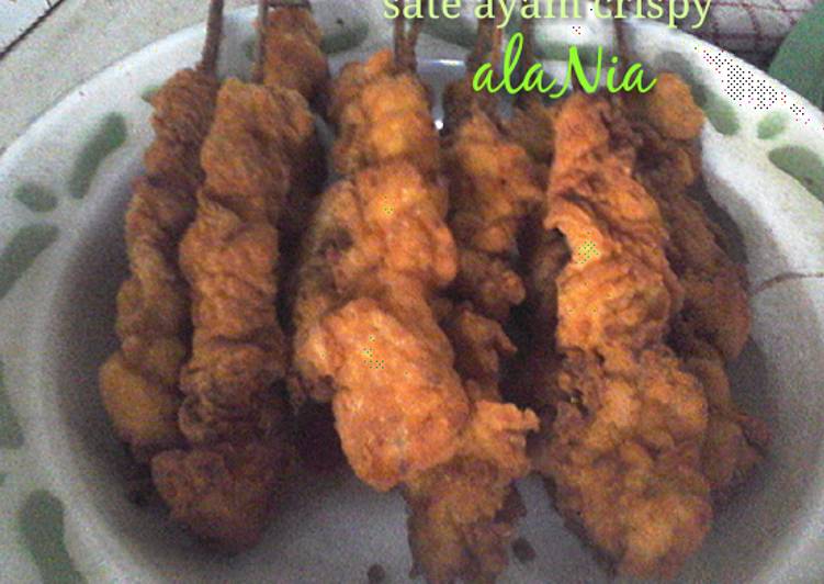 Sate ayam crispyyy