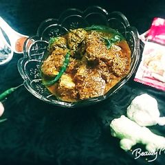A picture of Chicken koyla karahi.