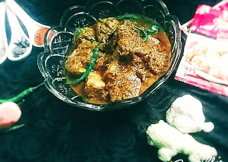 Chicken koyla karahi