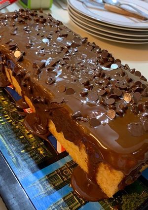 Una foto de Budín súper húmedo