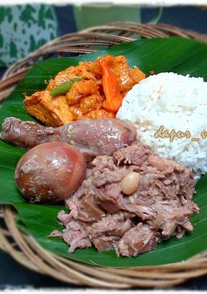 Foto resep GUDEG Merah 'Gula merah' all in one method