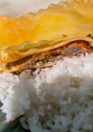 Una foto de Lasaña de carne