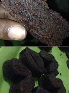 A picture of Chocolate cake or brownie.