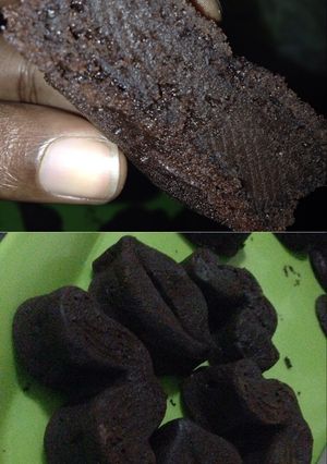 A picture of Chocolate cake or brownie.