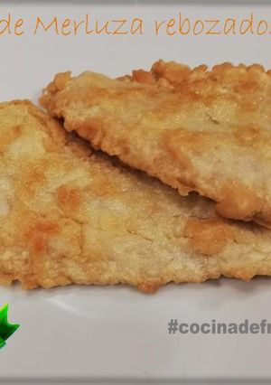 Una foto de Filetes de Merluza rebozados