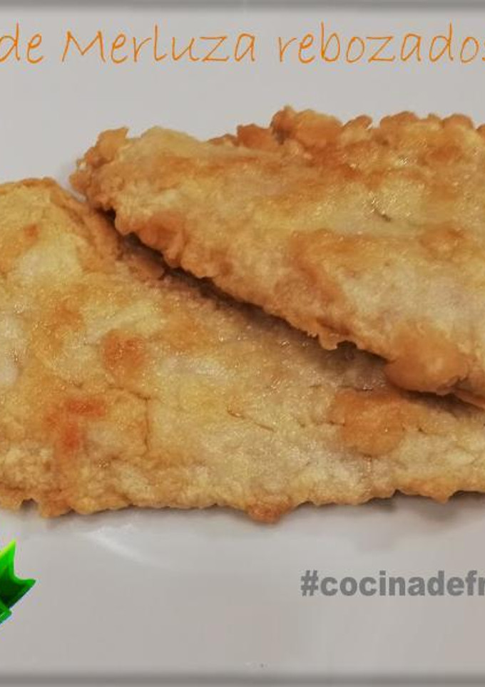 Una foto de Filetes de Merluza rebozados