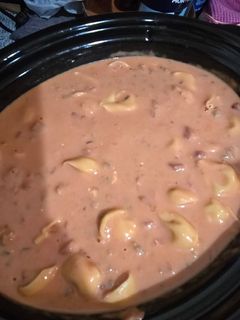 A picture of Sausage & Tortellini Soup.