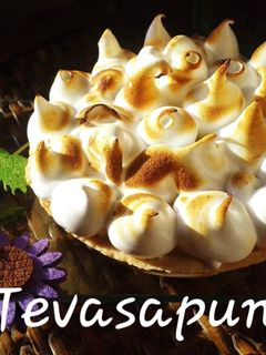 Una foto de Tartaleta de naranja Orange pie 🍊🍊 💝