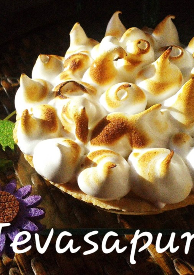 Una foto de Tartaleta de naranja Orange pie 🍊🍊 💝