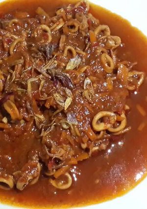 Foto resep Cumi Pedas Nampar
