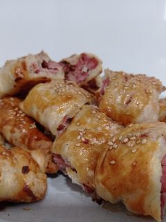 Una foto de Rollitos de salchicha