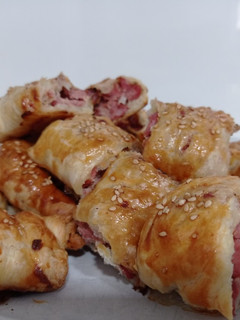 Una foto de Rollitos de salchicha
