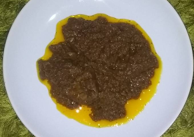 17. Rendang daging sapi ala ala Bunda Asri