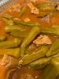 Bamias con carne