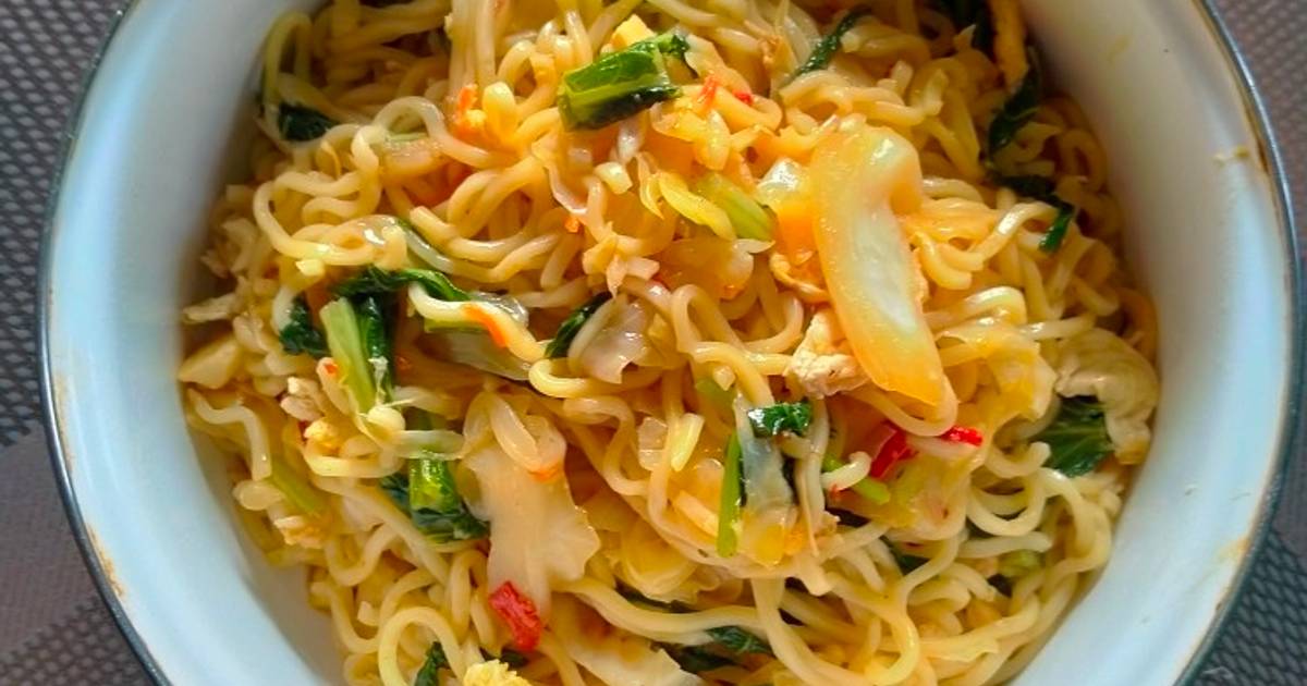 2 246 Resep Mie Nyemek Pedes Enak Dan Mudah Cookpad