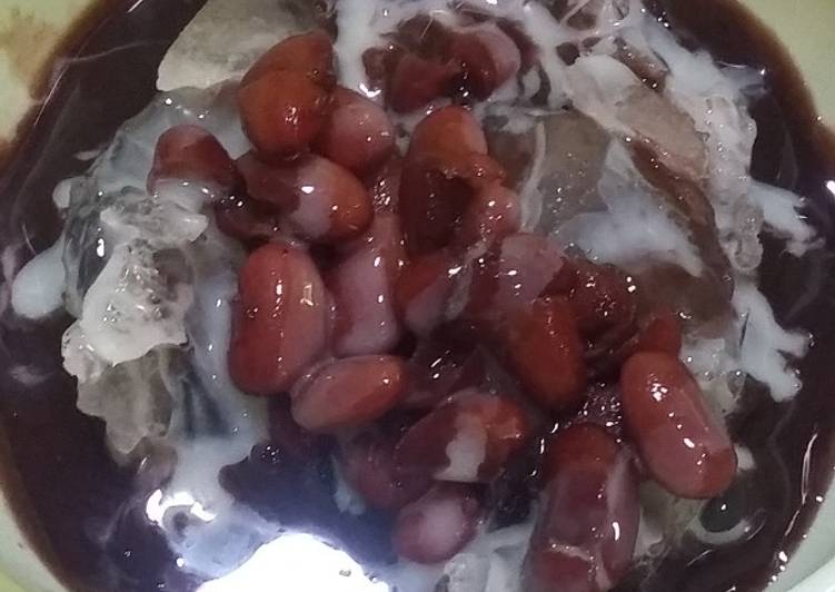 Es Kacang Merah Palembang