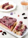 Mulberry cheesecake