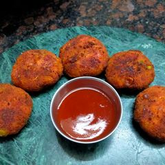 A picture of Beetroot Cutlets.
