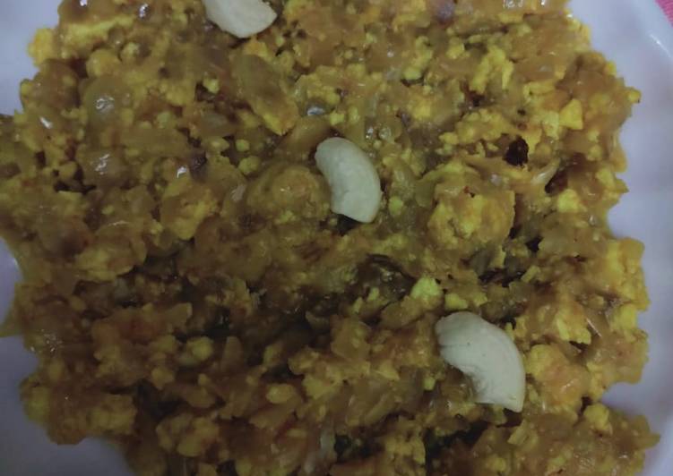 Recipe of Favorite Paneer bhurji