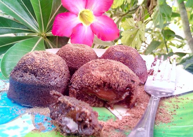 Resep Chocolatos Lava Cake No Oven No Mixer Cuma 5 Ribu Oleh Nurul Cookpad