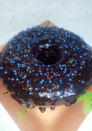 عکسی از دستور کیک خیس شکلاتی 🍫🍫