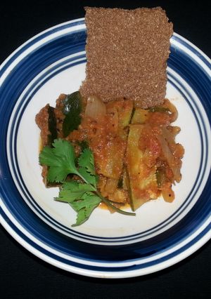 A picture of SALT-free Zuchini.