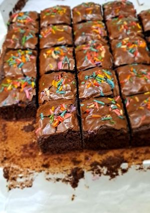 Foto resep Brownis fudgy premium