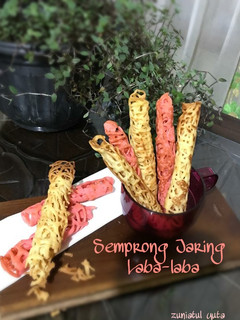 Foto resep Semprong Jaring Laba-laba