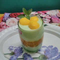 A picture of Mango khus firni.