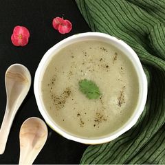 A picture of Light and Healthy Lauki/Bottle Gourd Soup.