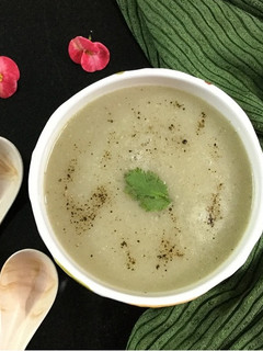 A picture of Light and Healthy Lauki/Bottle Gourd Soup.