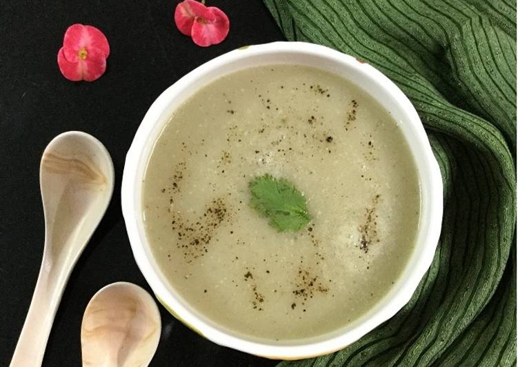 Recipe of Quick Light and Healthy Lauki/Bottle Gourd Soup