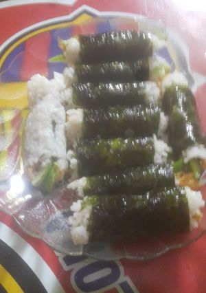 Foto resep Sushi telur abon ayam sarapan sederhana..