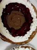 Cheesecake con fresa y Nutella