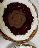 Cheesecake con fresa y Nutella