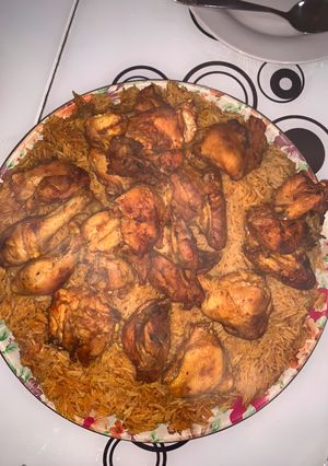 صورة لوصفة مندي او كبسة