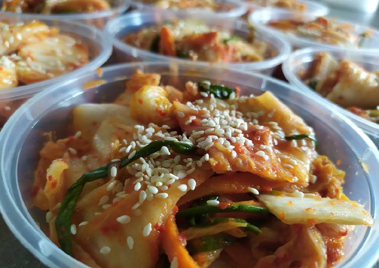 Steps to Prepare Speedy Spicy Pinoy-Style Kimchi