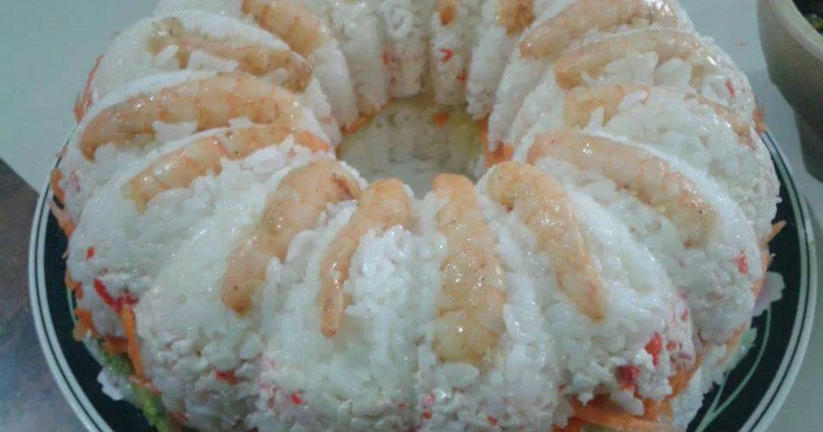 Rosca se sushi Receta de Aydee Gtz- Cookpad