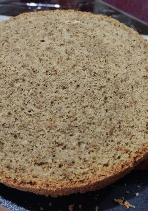 عکسی از دستور کیک شیفون وانیلی نسکافه ای