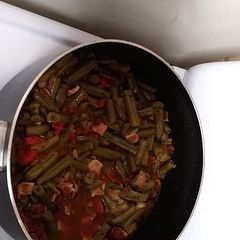 Easy southern green beans A picture of Easy southern green beans.