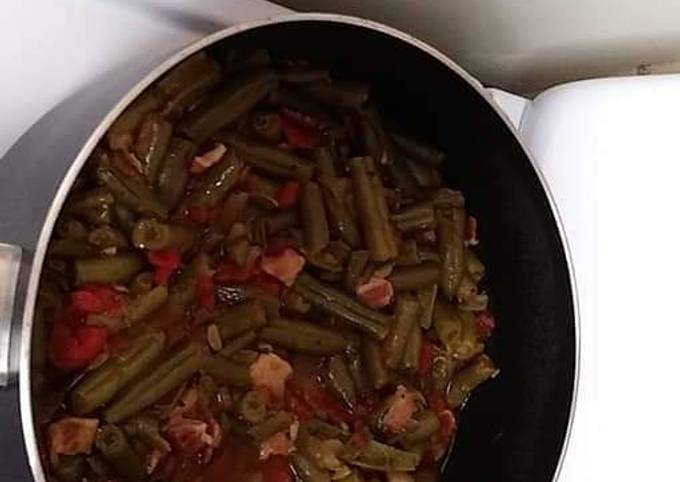 Easy southern green beans