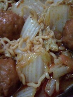 Foto resep Mie instan bakso mrecon