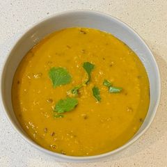 A picture of Tarka dhal.