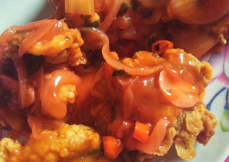 Bumbu meracik Ati ampela crispy saos asam manis Anti Gagal