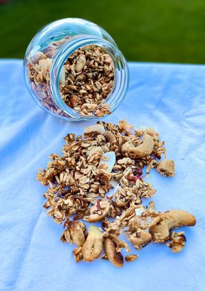 Una foto de Granola casera