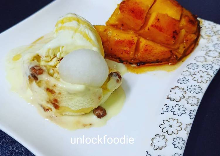 Recipe of Super Quick Homemade Grilled Mango