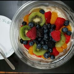 A picture of Trifle pudding.