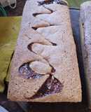 Budín de coco y dulce de leche sin manteca